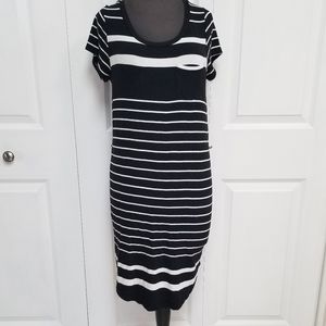 🛍 Merona Woman's Short Sleeve Small Midi Dress